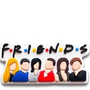 FRIENDS Main Characters Shoe Charm for Crocs Shoes or Bags - New!